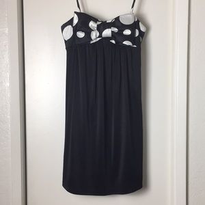 Adorable polka dot bow dress
